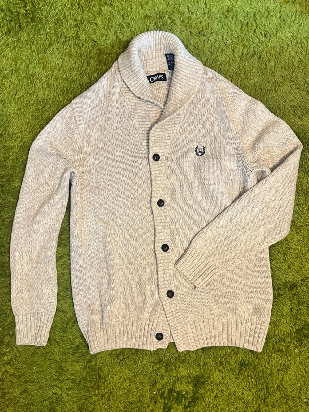 Chap’s Men Button-Up Sweater